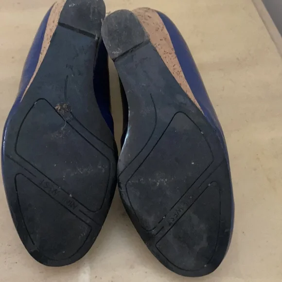 Royal blue wedges - Picture 3 of 5